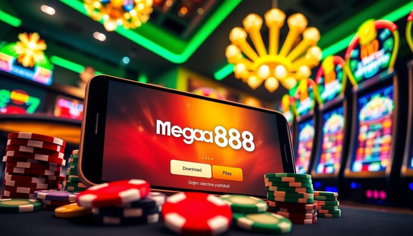 Download Mega888 app and experience the thrill of mobile casino gaming.