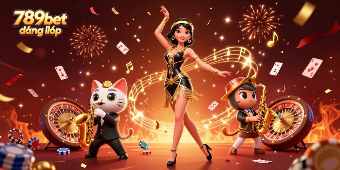 Engage with 789bet đăng nhập for exhilarating casino experiences featuring vibrant characters and game elements.