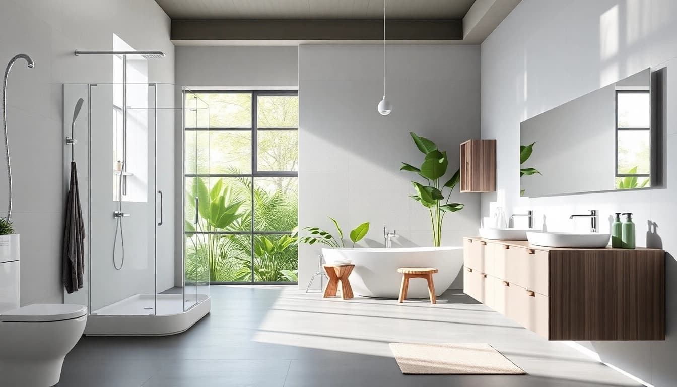 Gestalte dein Badezimmer mit hochwertigen Produkten von sonni sanitär GmbH für ein modernes Ambiente.