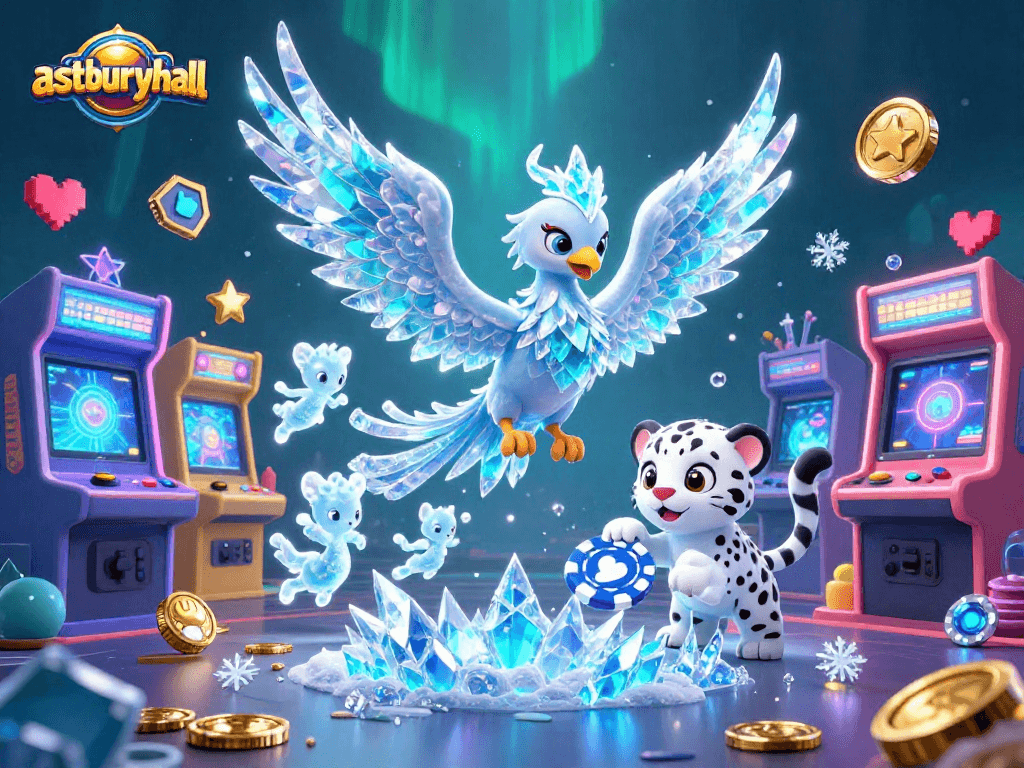 Experience thrilling gameplay at astburyhall with vibrant casino visuals and dynamic characters.