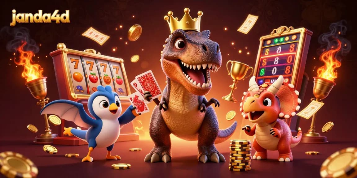 janda4d menghadirkan suasana permainan slot yang meriah dengan karakter unik dan elemen yang menarik