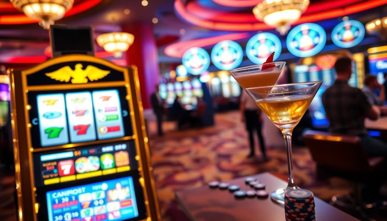 Menangkan jackpot dengan link slot88 pada mesin slot yang megah di kasino.