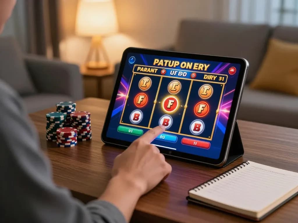 Engaging session of online slot gaming with vibrant visuals and player action.