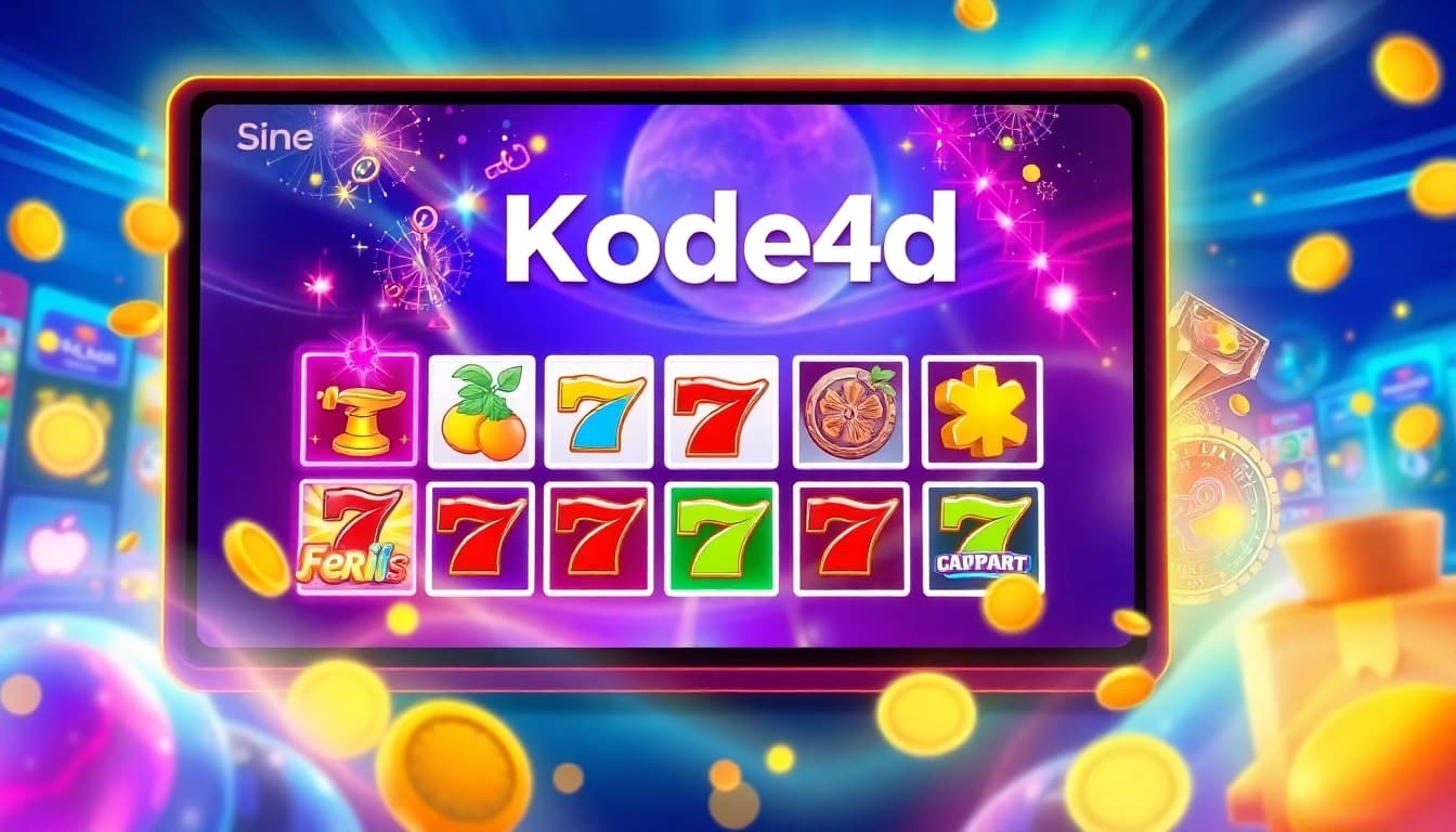 Experience the thrill of Kode4d slot with vibrant graphics and engaging gameplay.