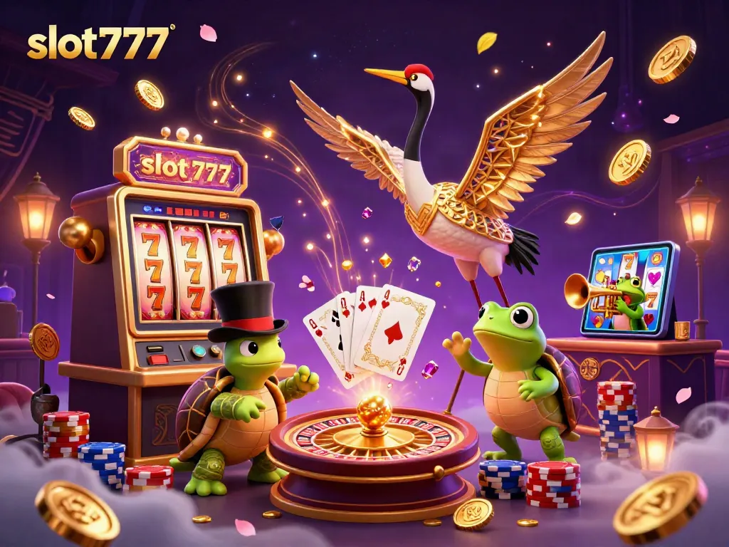 Menangkan hadiah besar dengan bermain slot777, sambil menikmati desain mesin slot yang menarik dan berlimpah simbol keberuntungan.