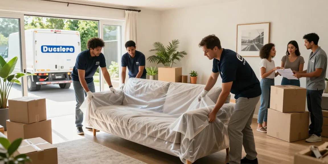 Movers assisting a family with their transition using Wellen Moving, a trusted moving company in Venice FL.