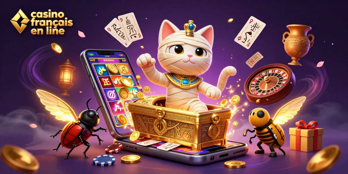 Le casino français en ligne devient vivant grâce à un chat momie égyptienne et des jeux fascinants.