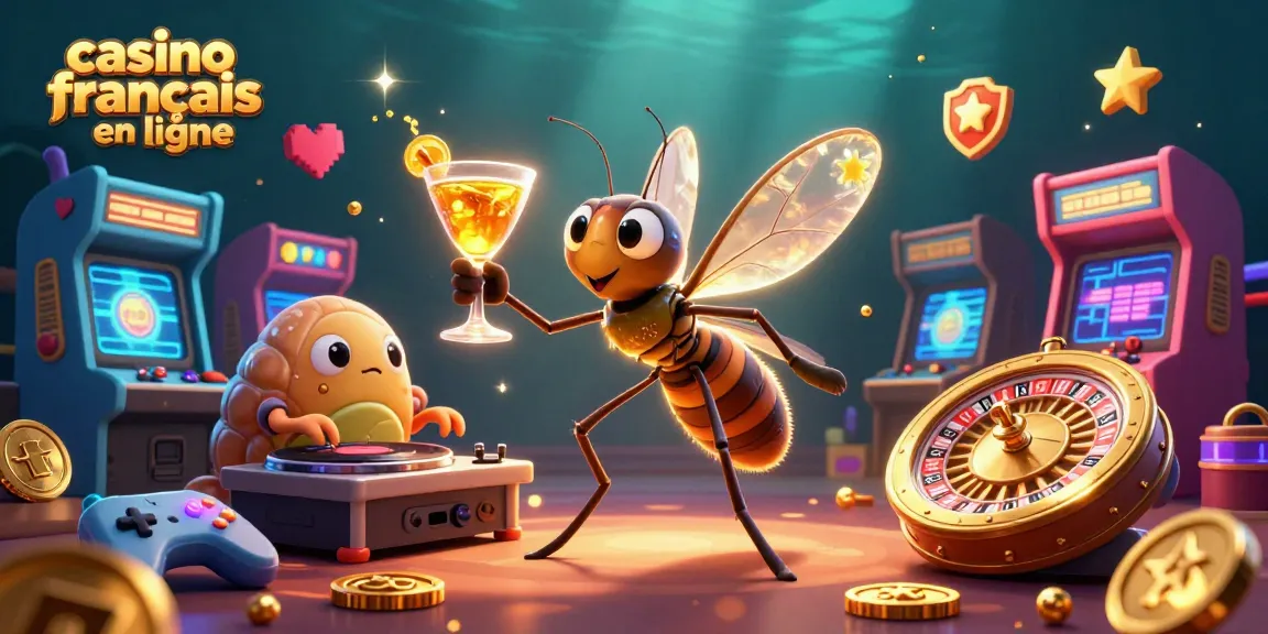 Plongée dans le monde du casino français en ligne avec une mascotte unique et des éléments de jeu