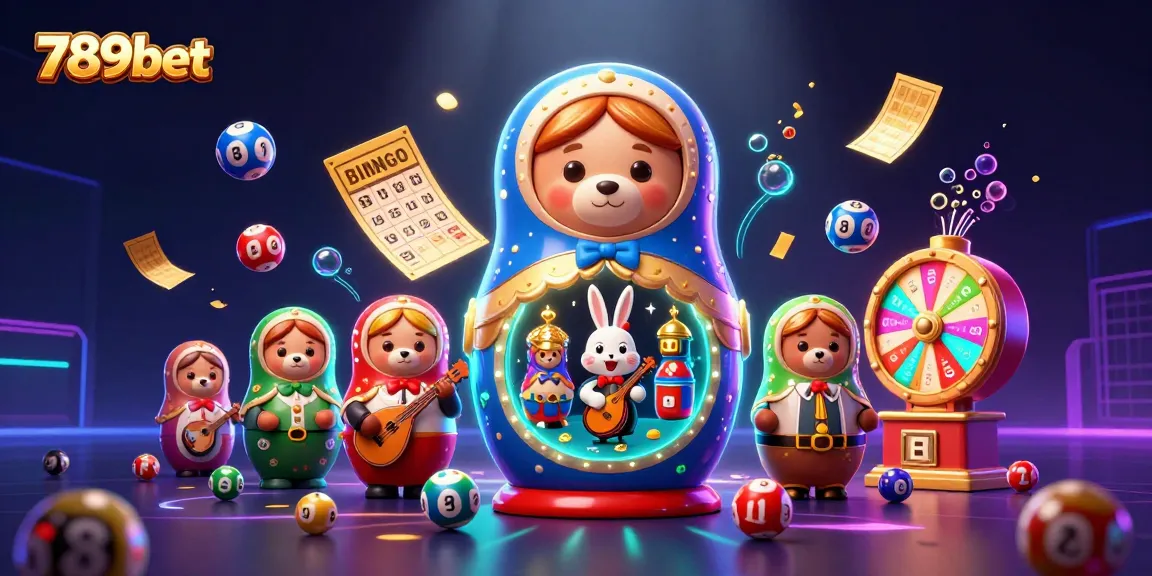 Engage with 789bet's vibrant casino games featuring Matryoshka bears and thrilling prizes.
