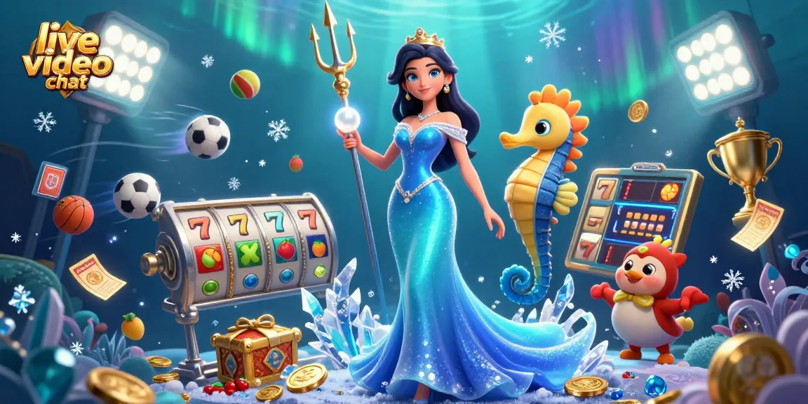 Engage in live video chat with vibrant casino scenes and captivating characters enhancing the gaming experience.