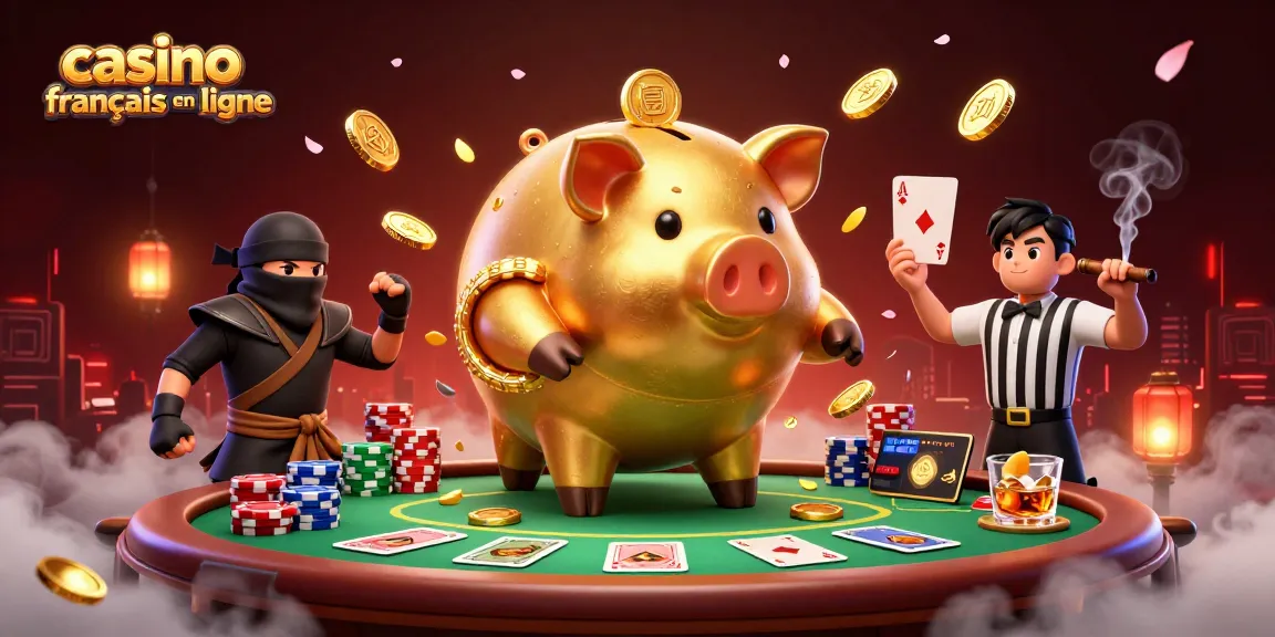 Jouez sur casino français en ligne avec un sumo dans une tirelire formidable et un affrontement spectaculaire.