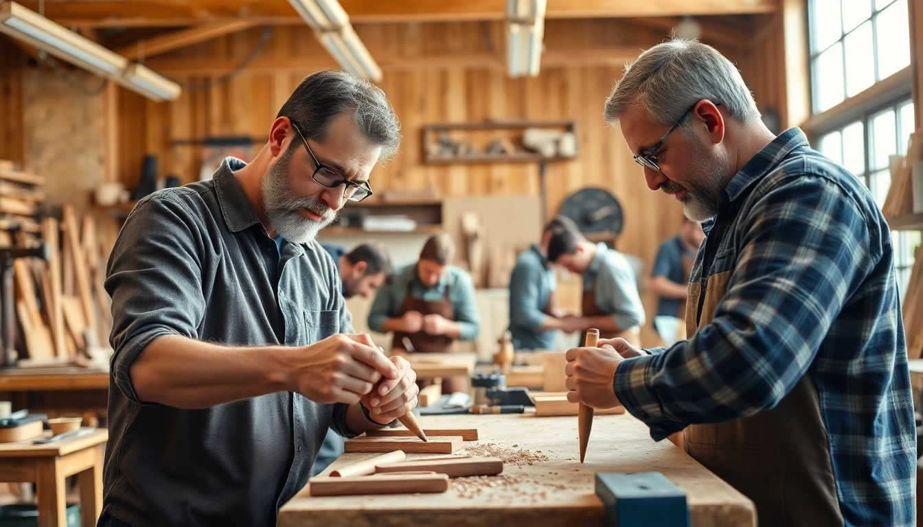 Enhance your skills with craft training programs in a dynamic workshop environment.