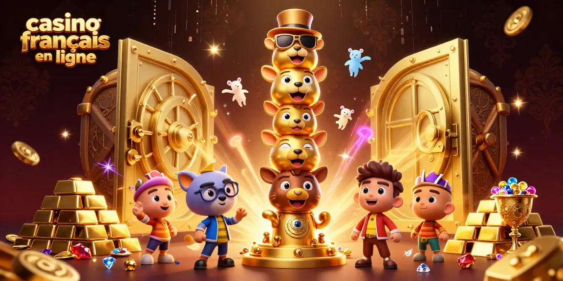 Découvrez le casino français en ligne avec des personnages animés et des richesses scintillantes