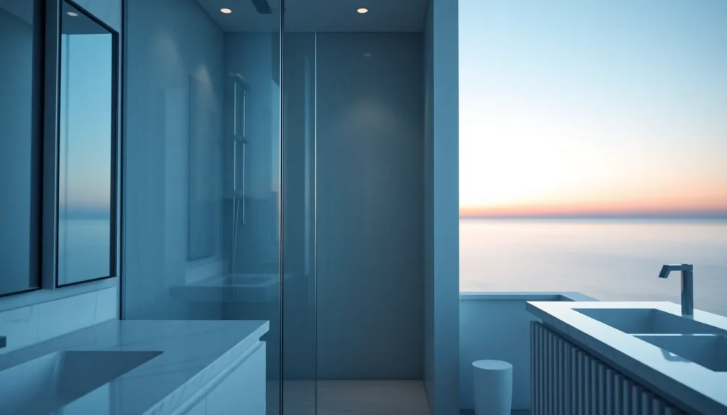 Sonni sanitär GmbH bietet elegante Badezimmerlösungen mit modernem Design und Qualität.