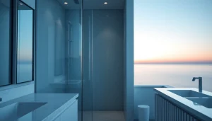 Sonni sanitär GmbH bietet elegante Badezimmerlösungen mit modernem Design und Qualität.