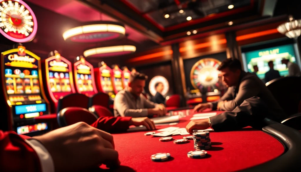 Experience thrilling gaming at https://jun88buzz.info/ with high-stakes poker and vibrant casino visuals.