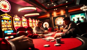 Experience thrilling gaming at https://jun88buzz.info/ with high-stakes poker and vibrant casino visuals.