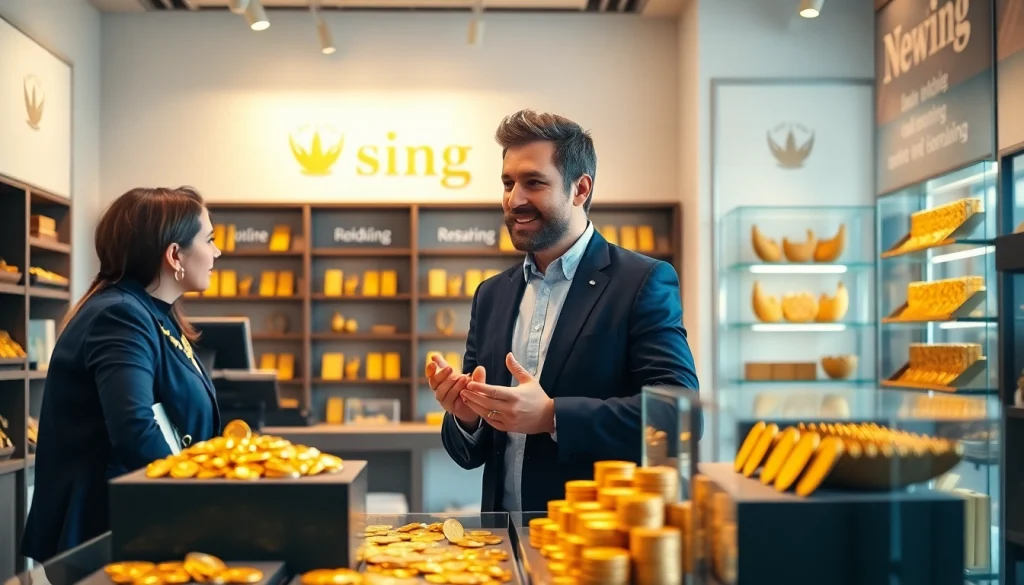 Valuta e compra compro oro con esperti professionisti in un ambiente accogliente.