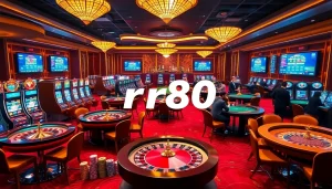 Experience the thrill of rr88 kjc as players engage in exciting casino games like poker and roulette.