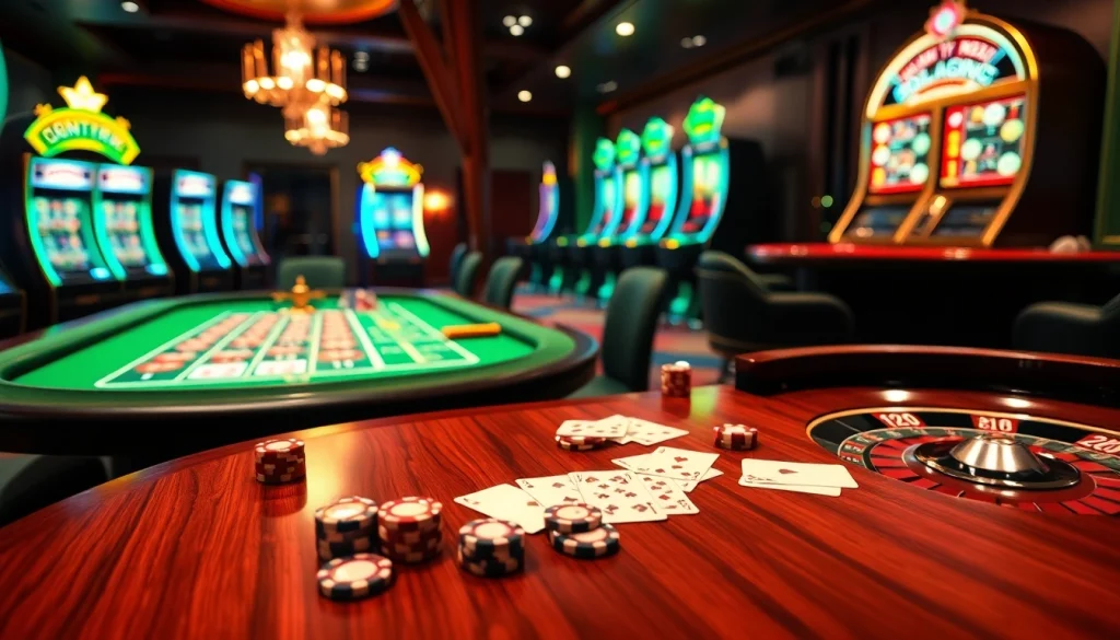 Profiter d'une expérience dynamique de casino en ligne fiable avec des tables de poker, des machines à sous et de l'adrénaline.