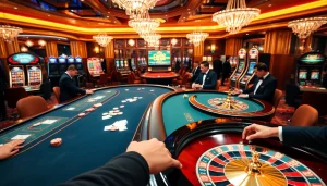 Découvrez l'excitation du casino en ligne argent réel avec des tables vibrantes et des joueurs enthousiastes.