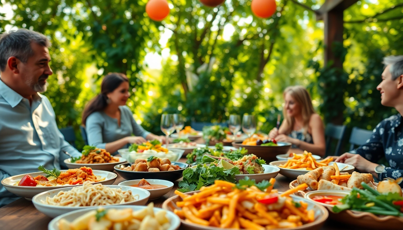 Experience Clarksburg ca restaurants with vibrant dishes and a welcoming outdoor dining atmosphere.