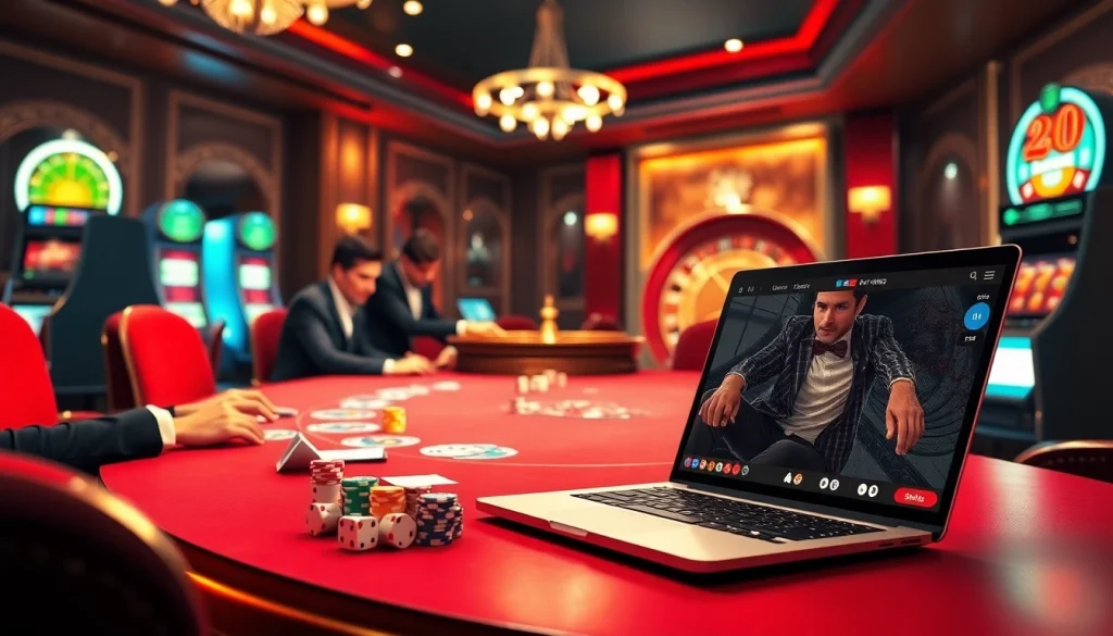 Vivez des sensations fortes et le luxe au casino en ligne Français, avec des tables de poker vibrantes et des éléments de jeu dynamiques.
