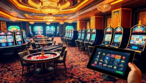 Découvrez le luxe du casino en ligne Français avec des tables de jeu vibrantes et des machines à sous.