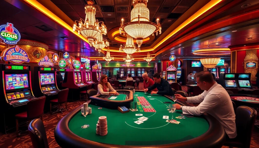 Vivez l'excitation dans un casino en ligne argent réel, avec des machines à sous animées et des tables de poker.