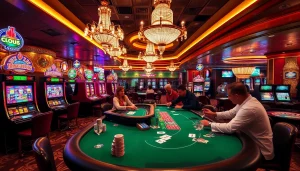 Vivez l'excitation dans un casino en ligne argent réel, avec des machines à sous animées et des tables de poker.