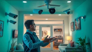 Cámaras de seguridad en Liberia con instalación profesional que muestran soluciones de alta tecnología para la seguridad del hogar.