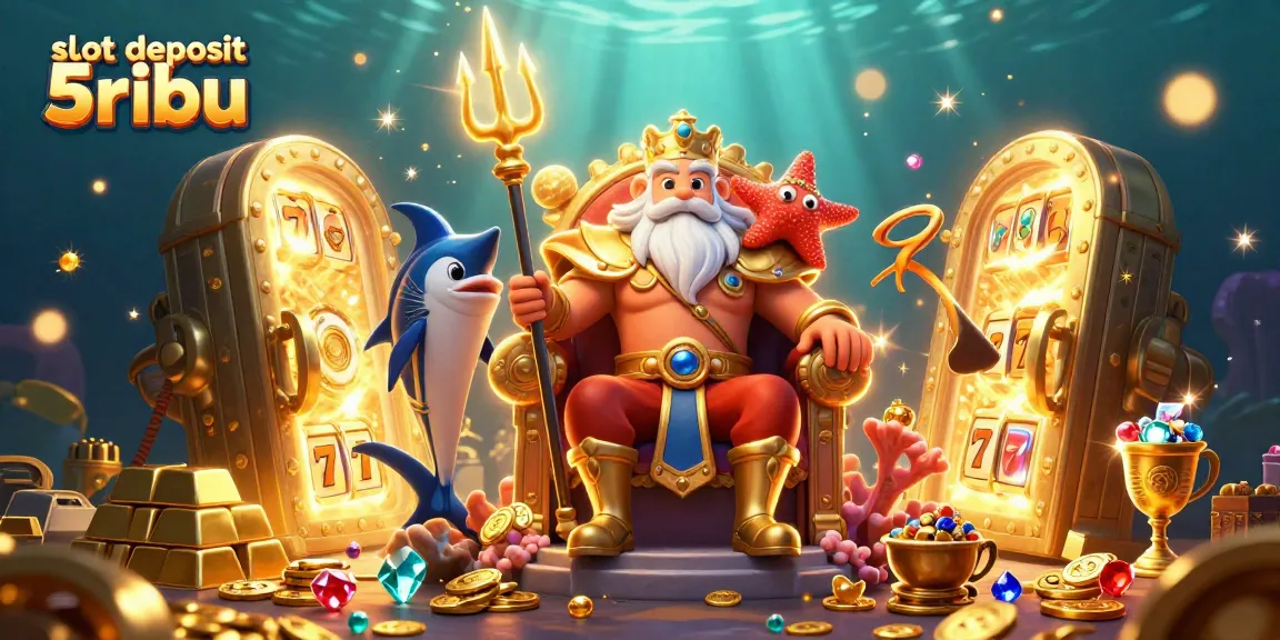 Experience thrilling action with slot deposit 5ribu featuring vibrant treasures and characters in this dynamic casino scene.