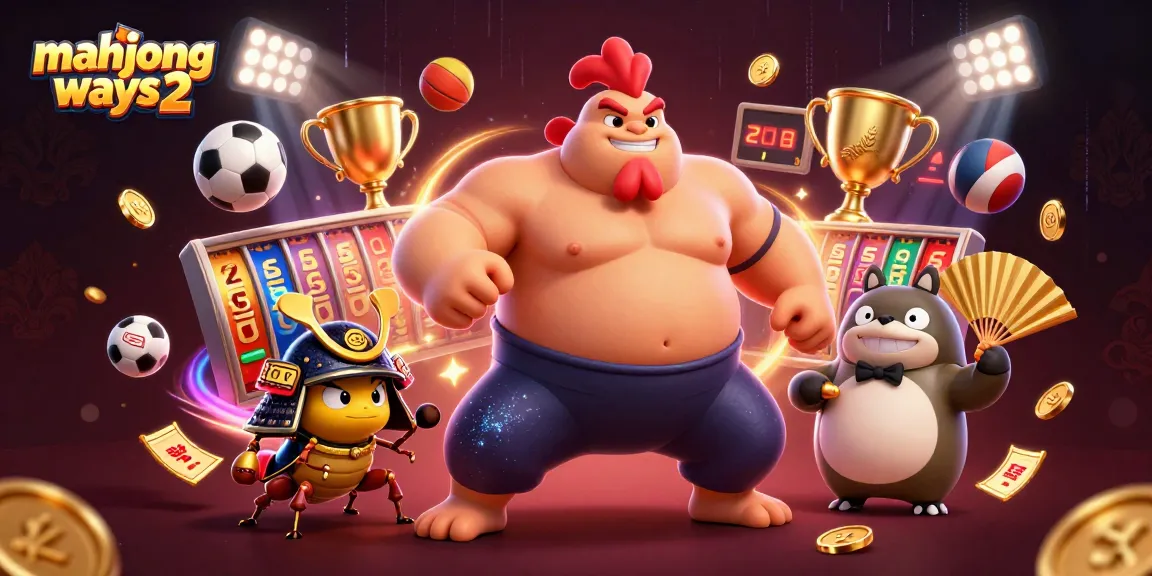 Spin the reels with mahjong ways 2 as a powerful sumo wrestler, fierce cricket, and fun tanuki join the action.