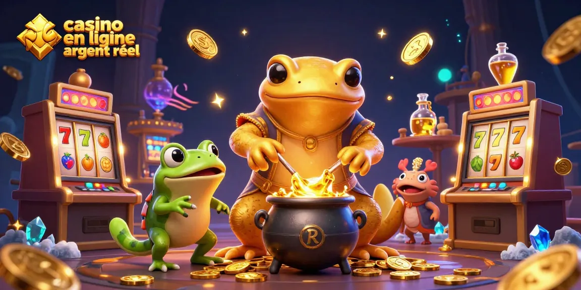 Jouez au casino en ligne argent réel avec des machines à sous captivantes et des alchimistes fantastiques