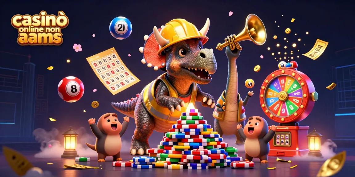 Giocare ai casinò online non AAMS con divertenti personaggi e molteplici elementi di gioco.