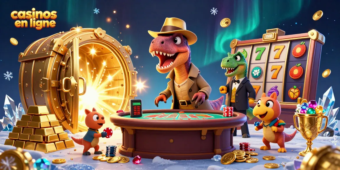 Le velociraptor, camouflé dans les casinos en ligne, tente de gagner au blackjack.