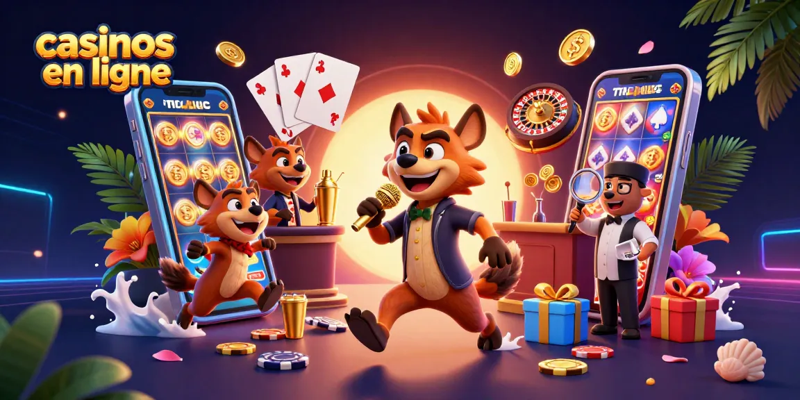 Découvrez des hyènes amusantes dans un casino en ligne dynamique.